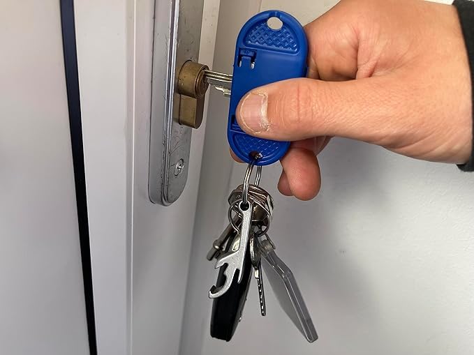 Key Turner Aid for Arthritis Pack of 4 Easy Grip Key Handles for Elderly, Disabled, Weak Hands, MS, Parkinson’s Ergonomic Handle Helps Turn Keys with Ease (4 Colours)