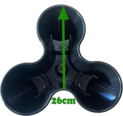 Stackable Trio Planters - Strawberry planters, tower planter, bedding plants