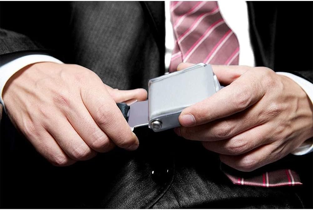 Seat Belt Extender for Airplane 6" to 36" Universal Extension for Aeroplanes Saves Embarrassment of Asking Discreet Plane Seat Belt extender UK (1 Extender)