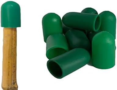 Cane Toppers Pack of 100 - Garden Bamboo Cane Top Protectors