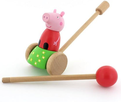 Peppa Pig Wooden Push-Along Toy