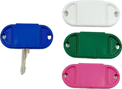 Key Turner Aid for Arthritis Pack of 4 Easy Grip Key Handles for Elderly, Disabled, Weak Hands, MS, Parkinson’s Ergonomic Handle Helps Turn Keys with Ease (4 Colours)