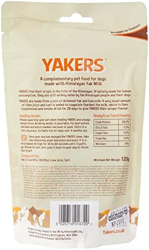 Yakers Dog Chew Small Pack of 4