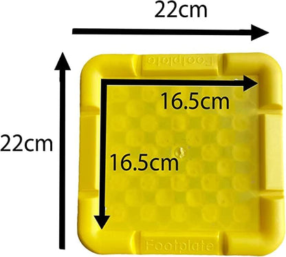 HowseHold Caravan Jack Pads Stacking Stabilizer pads, Corner Steadies Feet to prevent sinkage (8 Pads)