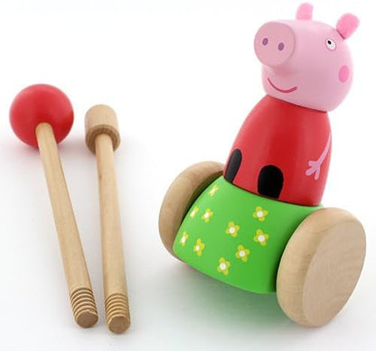 Peppa Pig Wooden Push-Along Toy