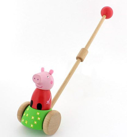 Peppa Pig Wooden Push-Along Toy