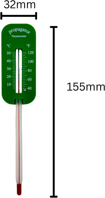 HowseHold Soil Thermometer for Gardening (2 Pack) Temperature Probe for Seeds, Plants, Greenhouse, and Outdoor Soil Monitoring UK Outdoor