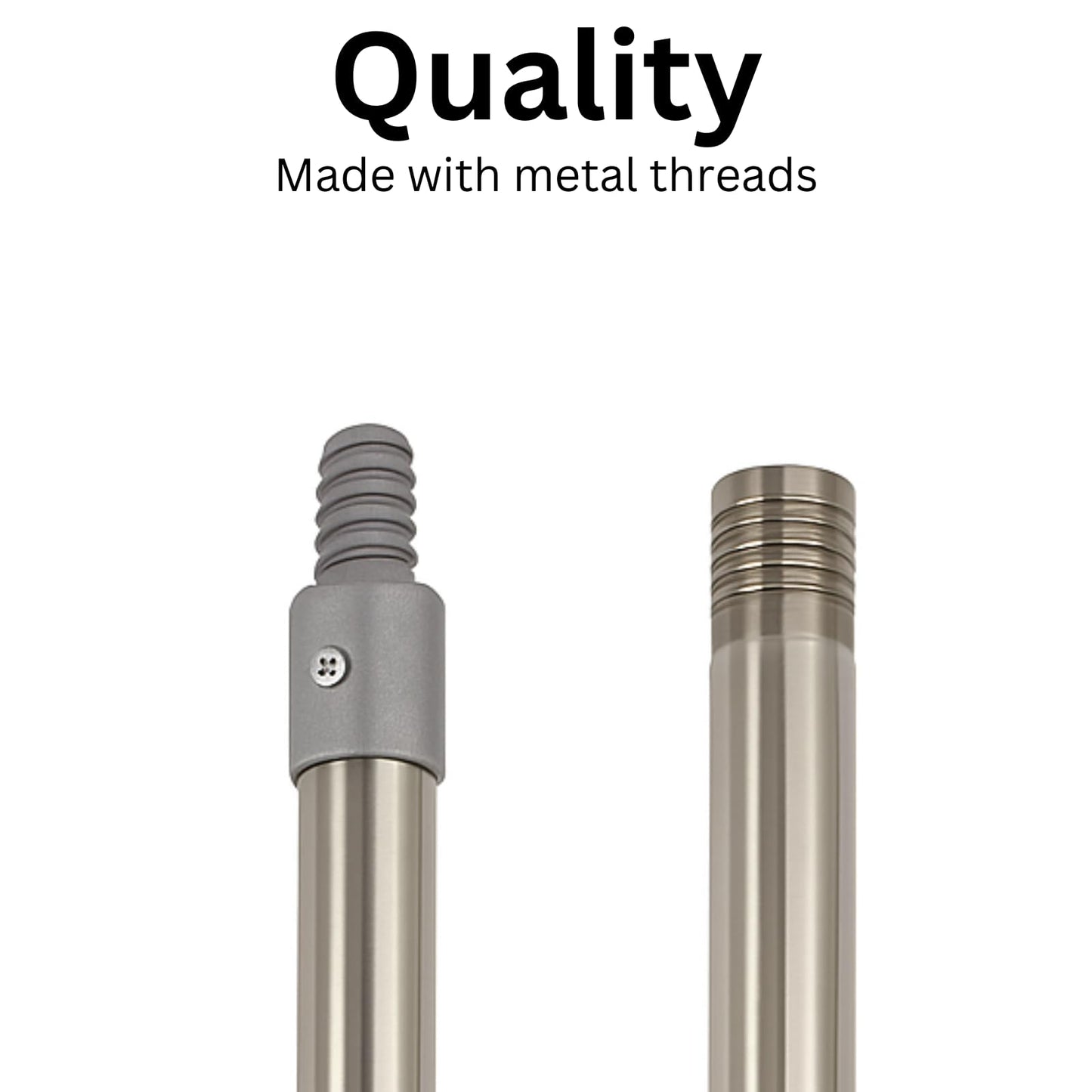 Paint Roller Extension Pole for Screw Fit or Push Fit Rollers 120cm Pole for Painting (Extension Pole)