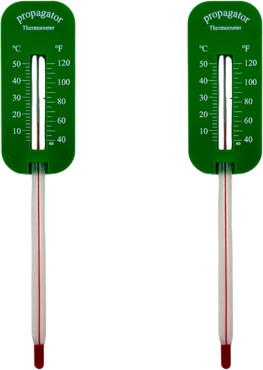 HowseHold Soil Thermometer for Gardening (2 Pack) Temperature Probe for Seeds, Plants, Greenhouse, and Outdoor Soil Monitoring UK Outdoor