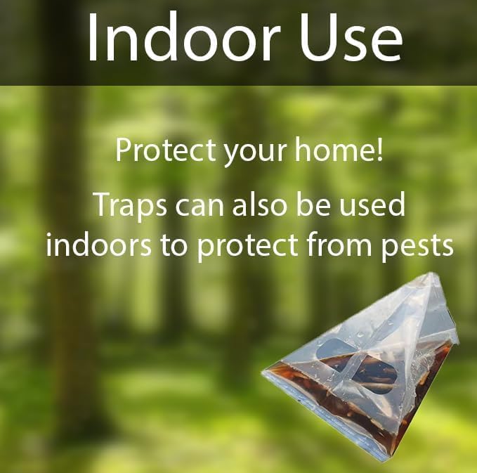 HowseHold Disposable Slug Traps – No Poison or Pellets Pet and Child Safe Indoor & Outdoor Use Slug Pellet Alternative Pack of 20