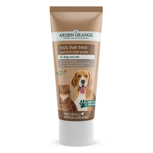 Arden Grange Tasty Liver Treats for Cats and Dogs, 12 x 75 g