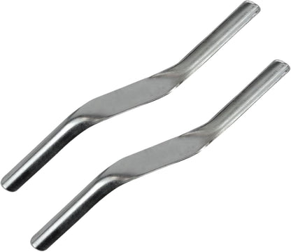 Brick Jointer Tool 1/2 inch x 5/8 inch [Pack of 2] Double End Mortar Finishing Tool for Builders and Bricklayers