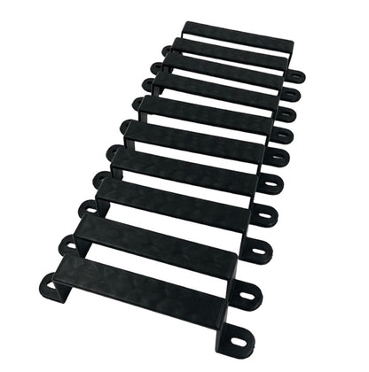 Fence Panel Security Brackets [10 Pack] for Concrete Fence Posts or Wooden 4x4 Posts Prevents Panel Theft and Fence Panels Rattling & Banging in The Wind (10)