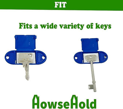 Key Turner Aid for Arthritis Pack of 4 Easy Grip Key Handles for Elderly, Disabled, Weak Hands, MS, Parkinson’s Ergonomic Handle Helps Turn Keys with Ease (4 Colours)