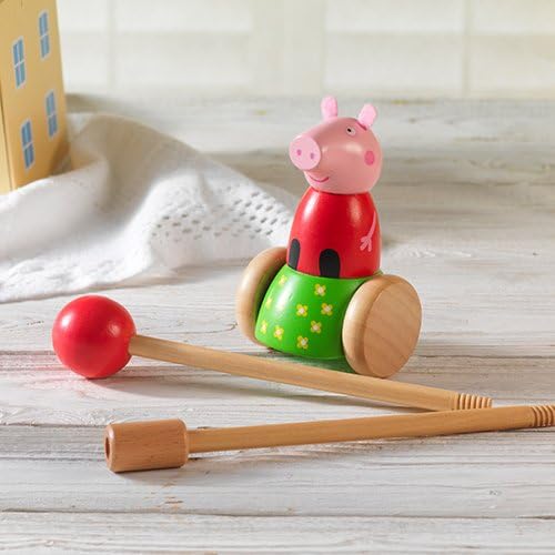 Peppa Pig Wooden Push-Along Toy