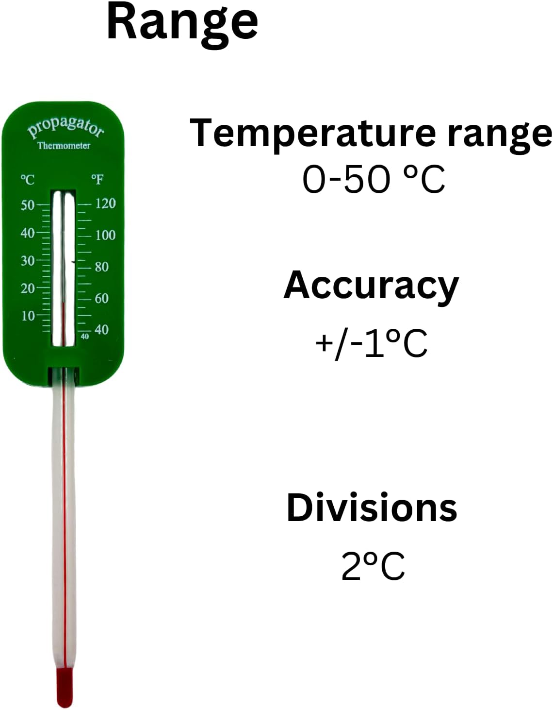 HowseHold Soil Thermometer for Gardening (2 Pack) Temperature Probe for Seeds, Plants, Greenhouse, and Outdoor Soil Monitoring UK Outdoor
