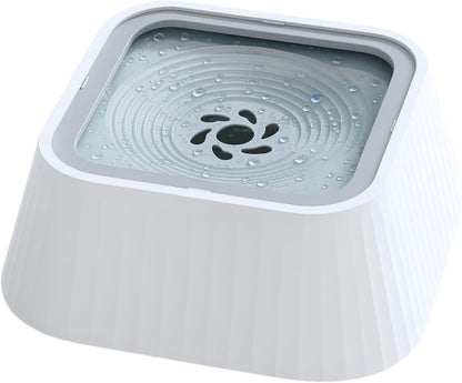 Slow Drinking Dog Water Bowl - Floating Lid To Prevent Choking and Vomiting No Spill Design for Messy Drinkers, Reduces Wet Floors, Ideal for Home and Travel