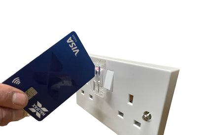 Socket Switch Guard Cover [15 Pack] Prevents Accidental On Off Switch Plus gives easy access for intentional switching, Perfect for Fridges Freezers Medical Devices