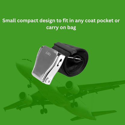 Seat Belt Extender for Airplane 6" to 36" Universal Extension for Aeroplanes Saves Embarrassment of Asking Discreet Plane Seat Belt extender UK (1 Extender)
