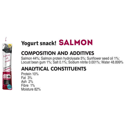 Cat Yoghurt Lickable Treats (75 Pack) Mixed Variety - Chicken, Salmon, Tuna & Shrimp – Creamy Cat Treats Made with Real Meat – 12g Each 4 Flavours