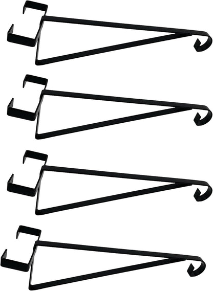 HowseHold Hanging Basket Brackets for Concrete Fence Posts [PACK OF 4]