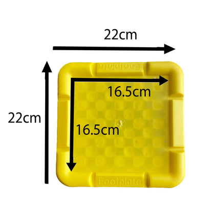 HowseHold Caravan Jack Pads Stacking Stabilizer pads, Corner Steadies Feet to prevent sinkage (8 Pads)