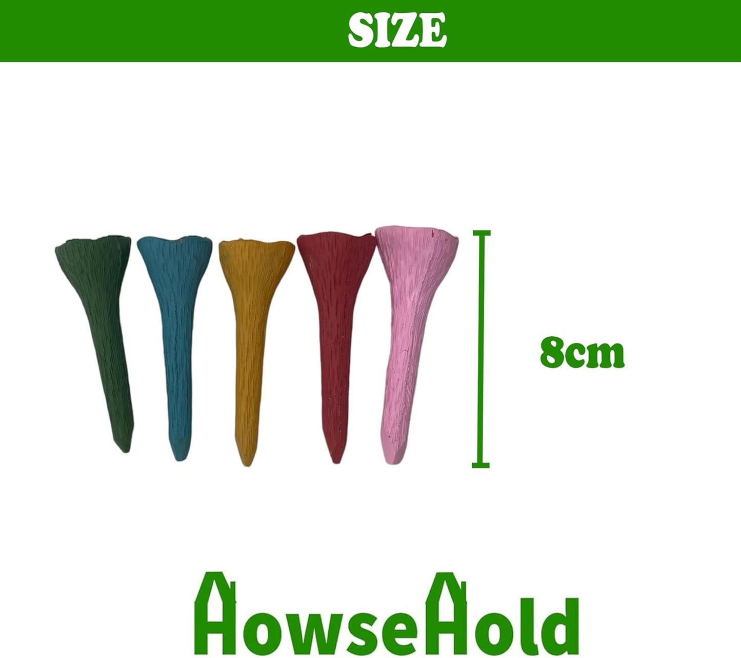 HowseHold Bee Drinking Cups for Garden Multicolour [Pack of 5] Safe Drinking for Bee's and Insects
