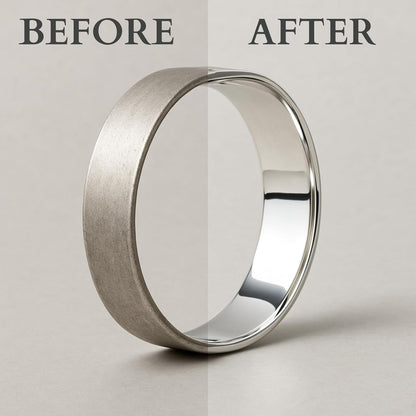 Silver Polishing Cloth (Pack of 2) Jewellery Cleaning and Polishing Cloths for Cleaning Silver, Gold and Platinum - Restores the Shine