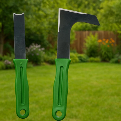 HowseHold Patio Weed Remover Tool Set of 2 - Weeder and Weed Puller for Removing Weeds and Moss from Cracks in Driveways, Paths, Patios, Paving and More