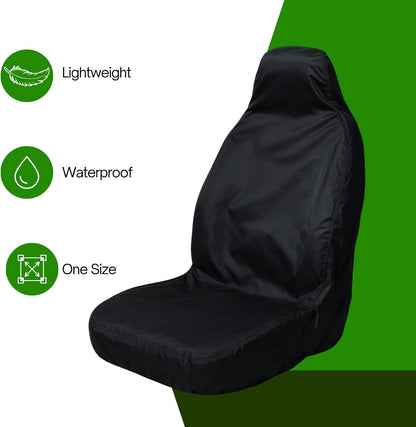 HowseHold Car Seat Covers Front Seats Pack of 2 Universal Fit, Water Resistant, Easy to Clean & Install, Protects Against Dirt, Spills, Mud & Pet Hair Seat Protectors