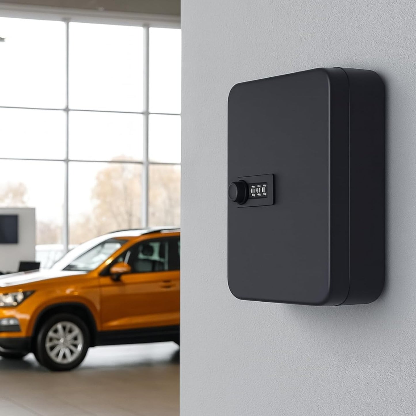 HowseHold Combination Key Cabinet - Wall Mounted Key Box for up to 20 Sets of Keys