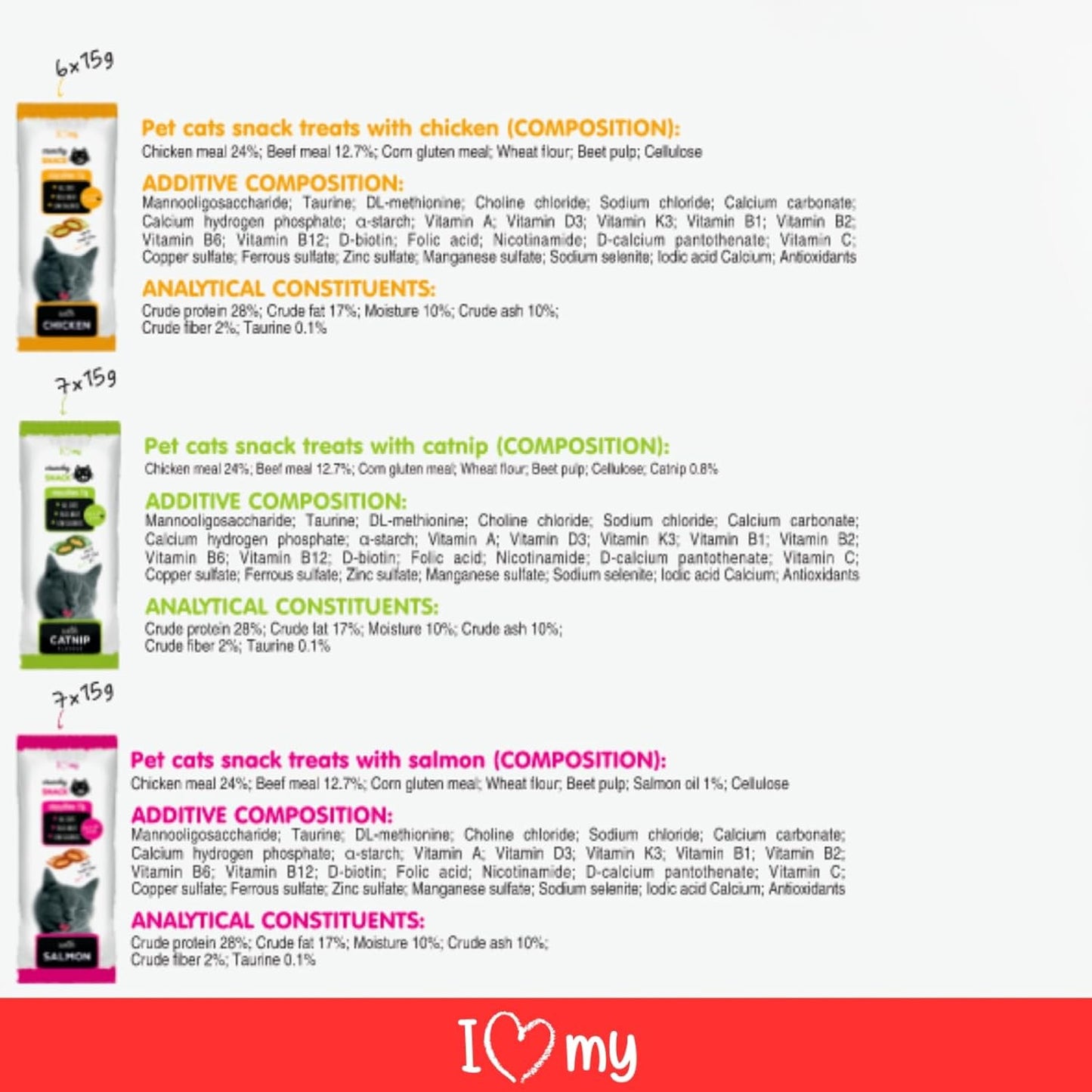 Cat Cushion Treats (20 Packs) Mixed Variety Cat Treats Real Meat Catnip, Chicken and Salmon Flavour Pillows Individually Wrapped Crunchy Biscuits Mega Pack of Snacks for Indoor and Outdoor Cats