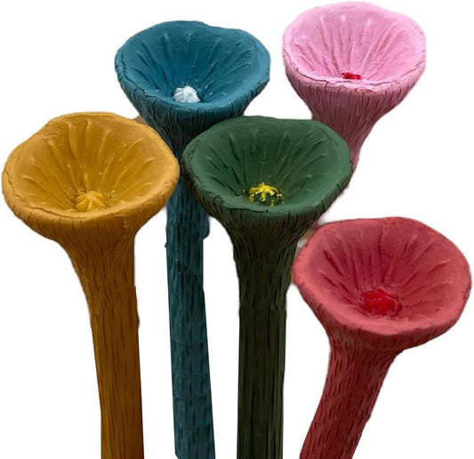 HowseHold Bee Drinking Cups for Garden Multicolour [Pack of 5] Safe Drinking for Bee's and Insects