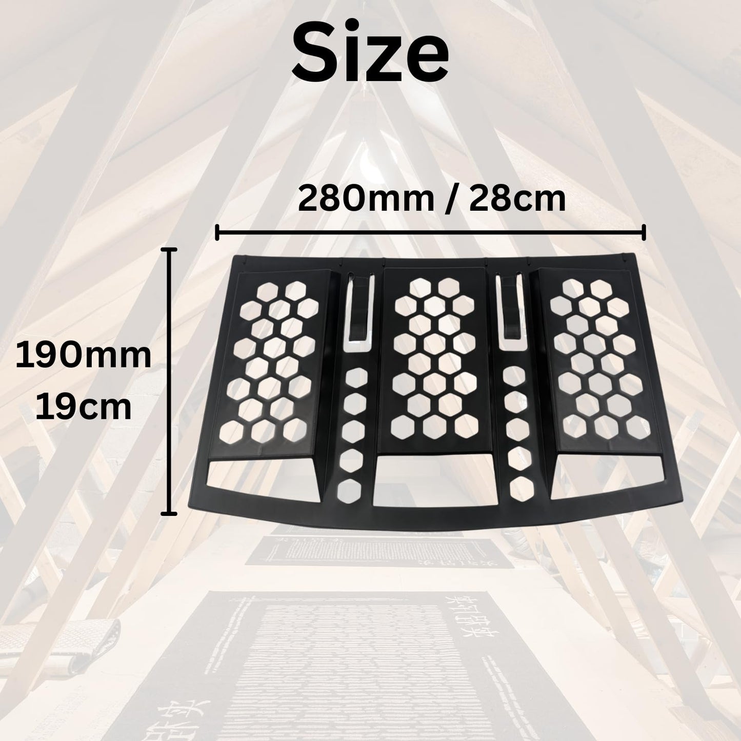 Felt Lap Vents (Pack of 12) Loft Vents for Condensation Improve Airflow in Attic Space Keeps Loft Dry and Damp Free (12)