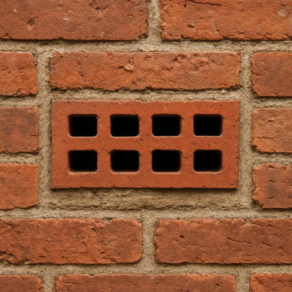 HowseHold Air Brick Mesh Cover (Pack of 4) Pest Proof Stainless Steel Vent Mesh for Rodent, Bird & Insect Protection Fits Standard Air Bricks