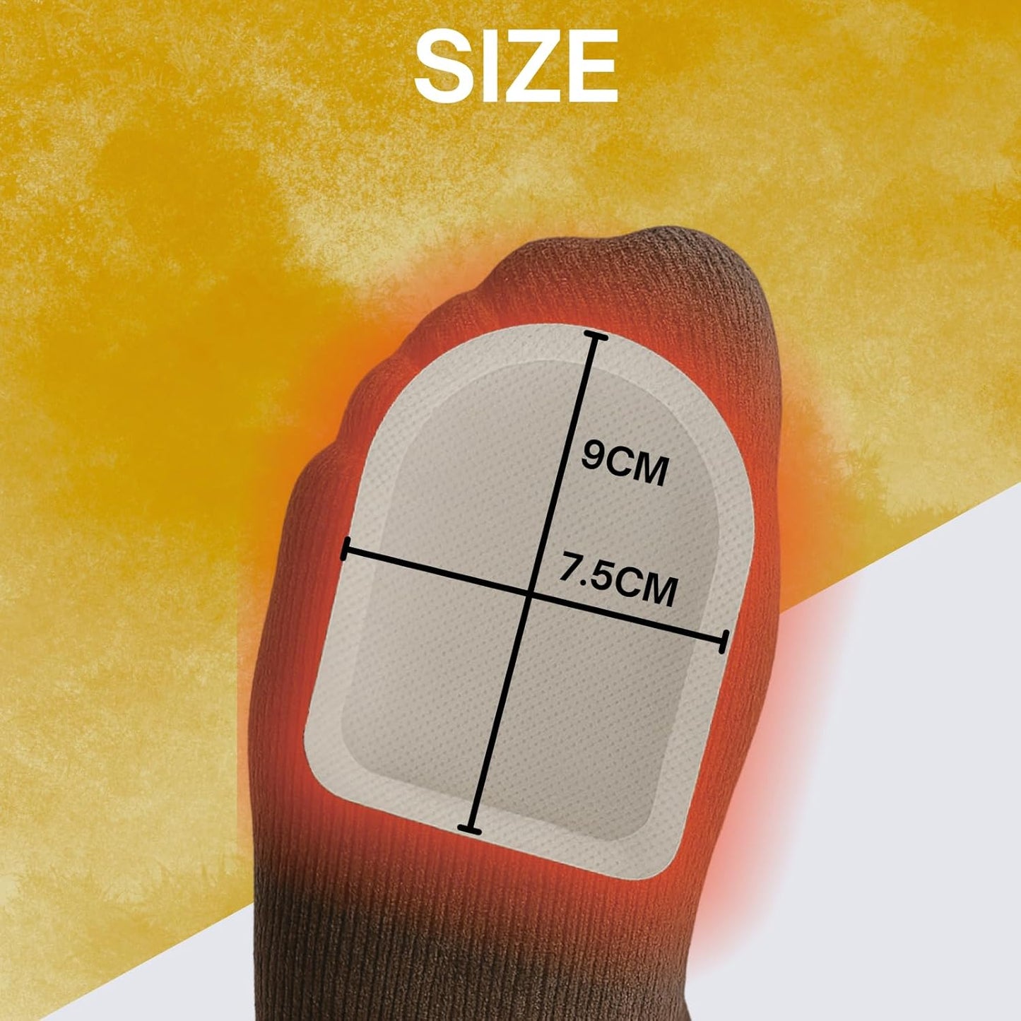 Foot Warmers - 40 Pairs - 8 Hours of Heat Air Activated Glove or Pocket Warming Sachets for Outdoor Activities Football, Golf, Skiing, Hiking, Sport Spectating