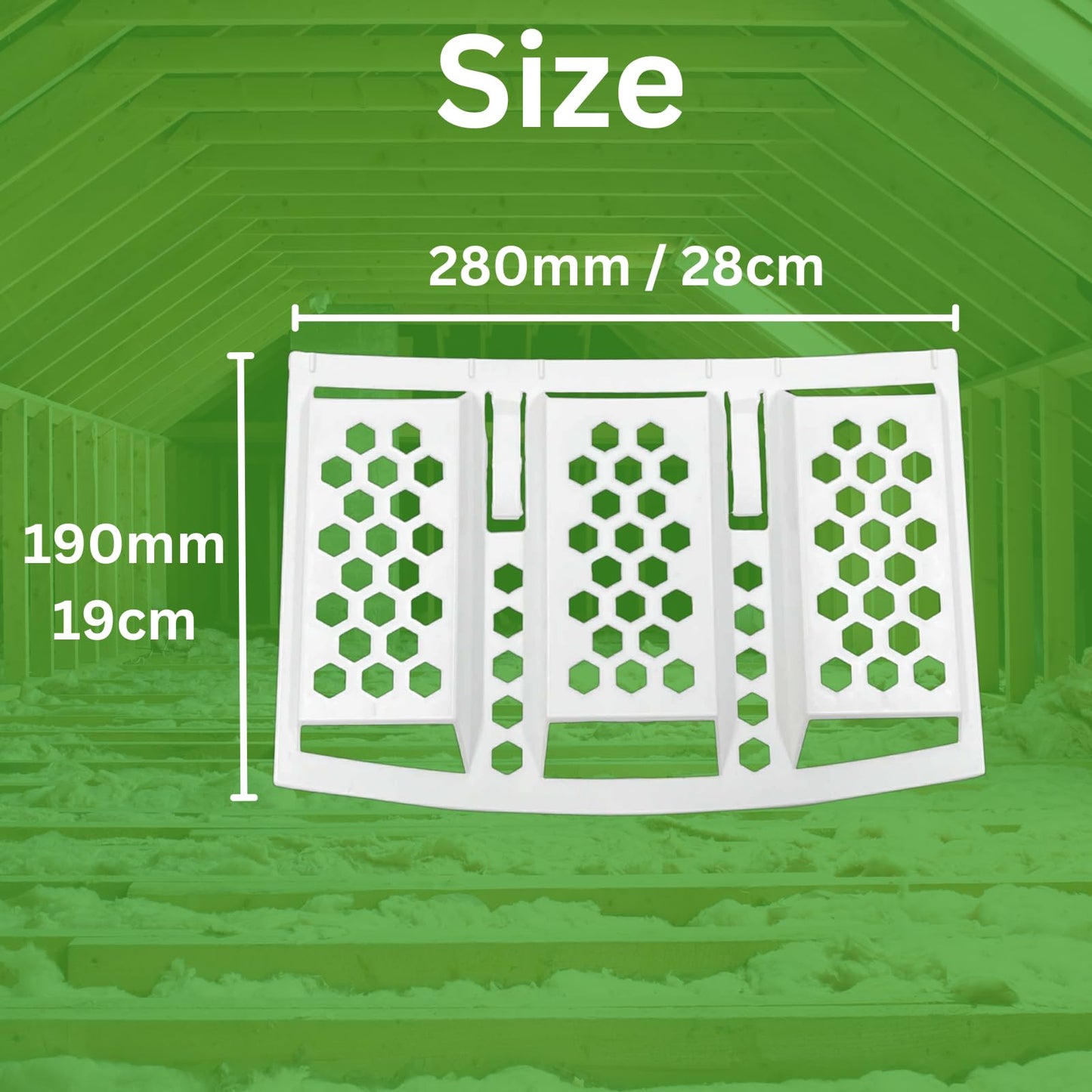 Felt Lap Vents for Condensation Pack of 48 Roof Ventilation Lap Vents, Prevents Roof Loft Roof Condensation Airflow Lap Vents (Pack of 48)