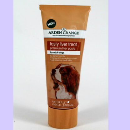 6 x 75g Arden Grange Liver Paste Dog Treat