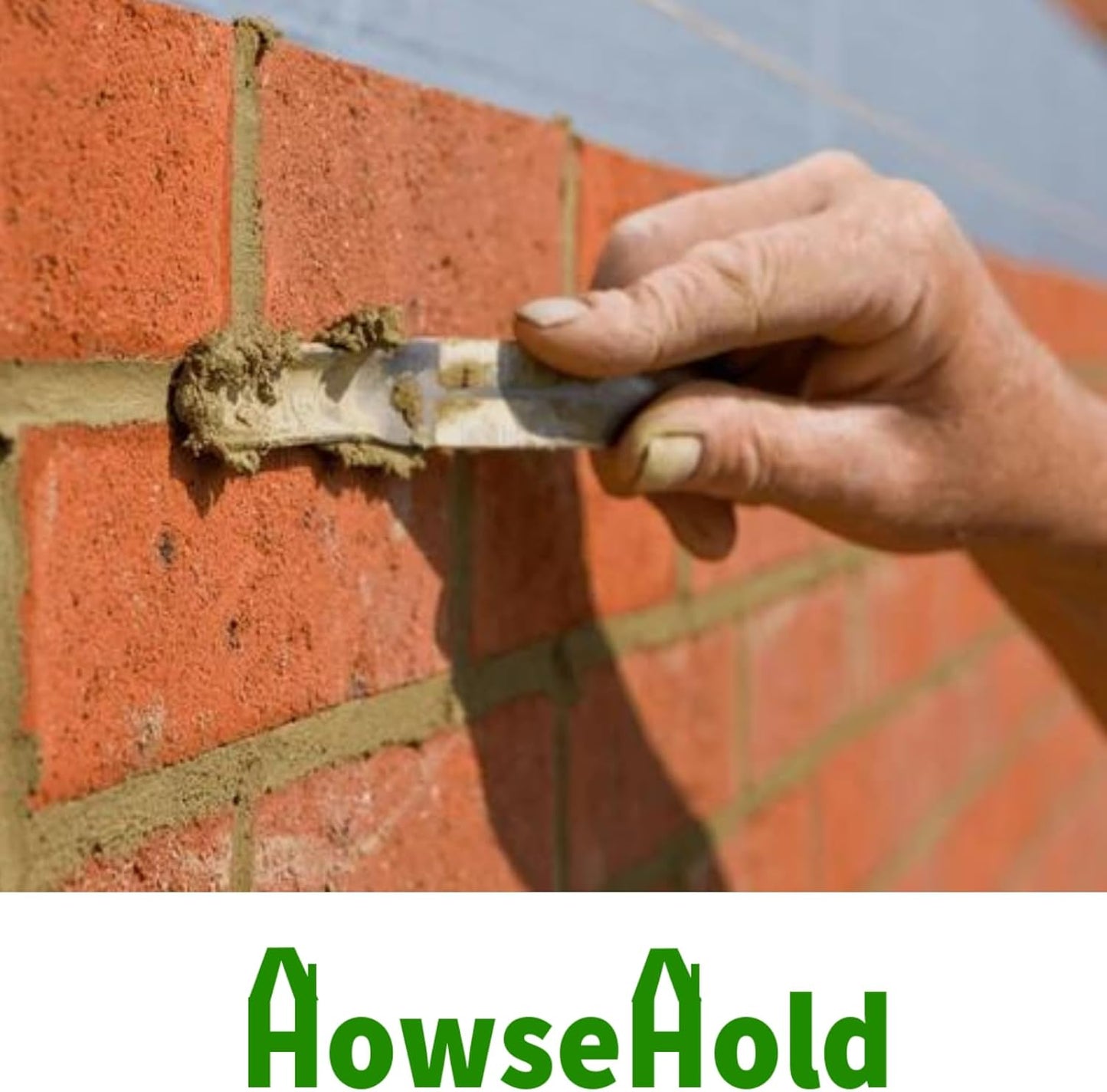 Brick Jointer Tool 1/2 inch x 5/8 inch [Pack of 2] Double End Mortar Finishing Tool for Builders and Bricklayers