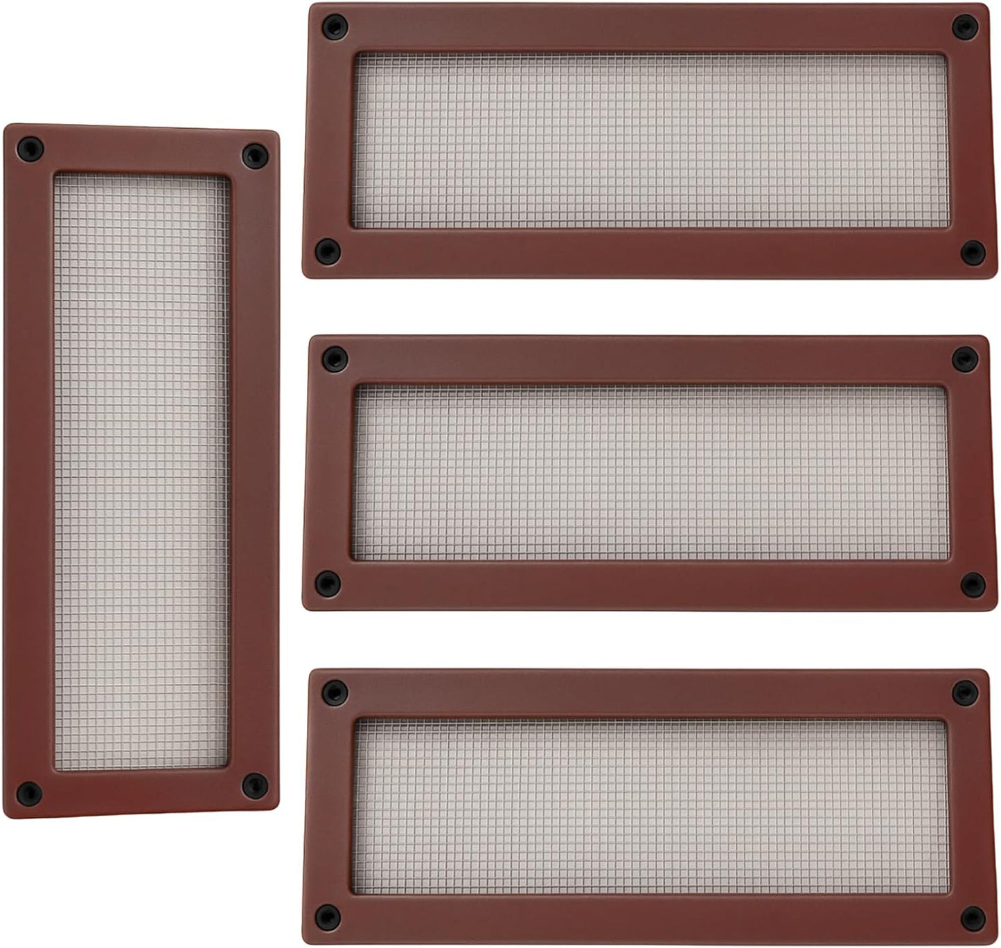 HowseHold Air Brick Mesh Cover (Pack of 4) Pest Proof Stainless Steel Vent Mesh for Rodent, Bird & Insect Protection Fits Standard Air Bricks