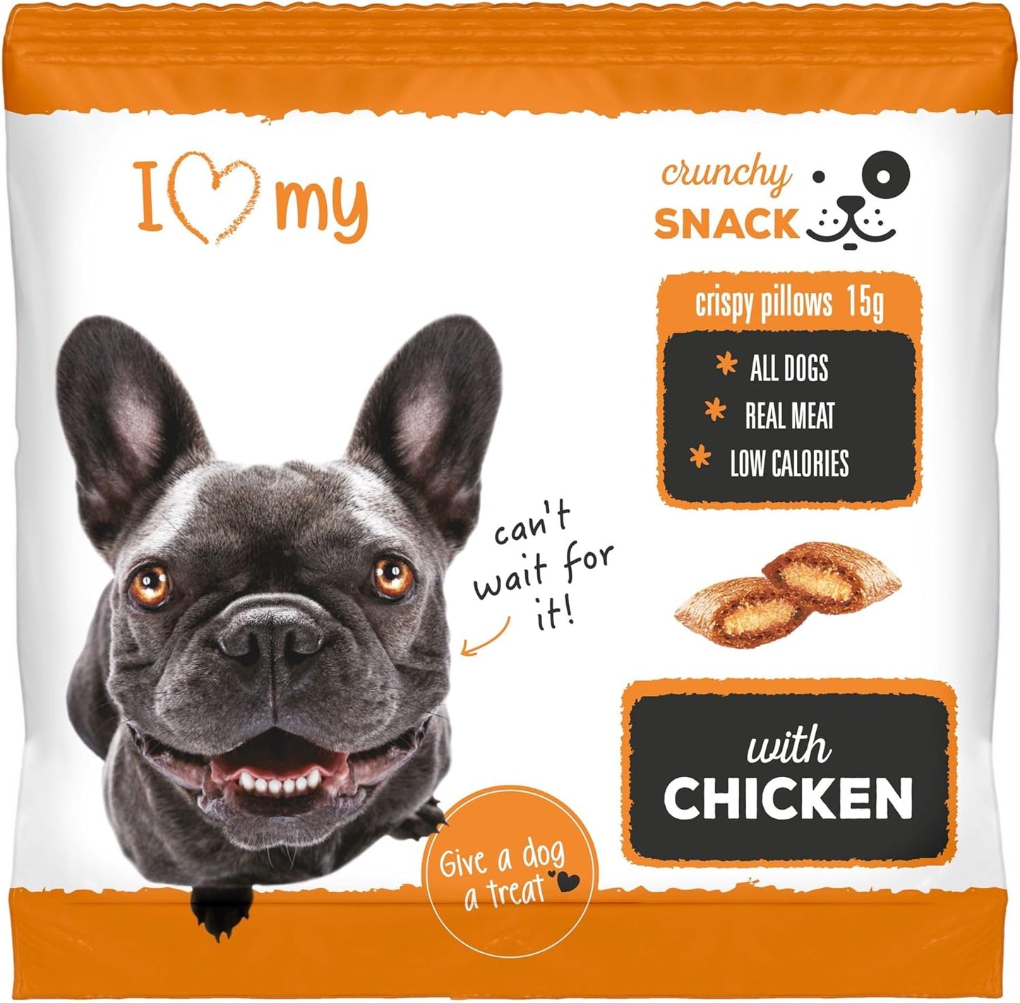 Dog Training Treats (12 x 30g Packs) Individually Packed Tasty Mini Dog Biscuits Chicken, Beef and Peanut Butter Flavoured Real Meat Treats