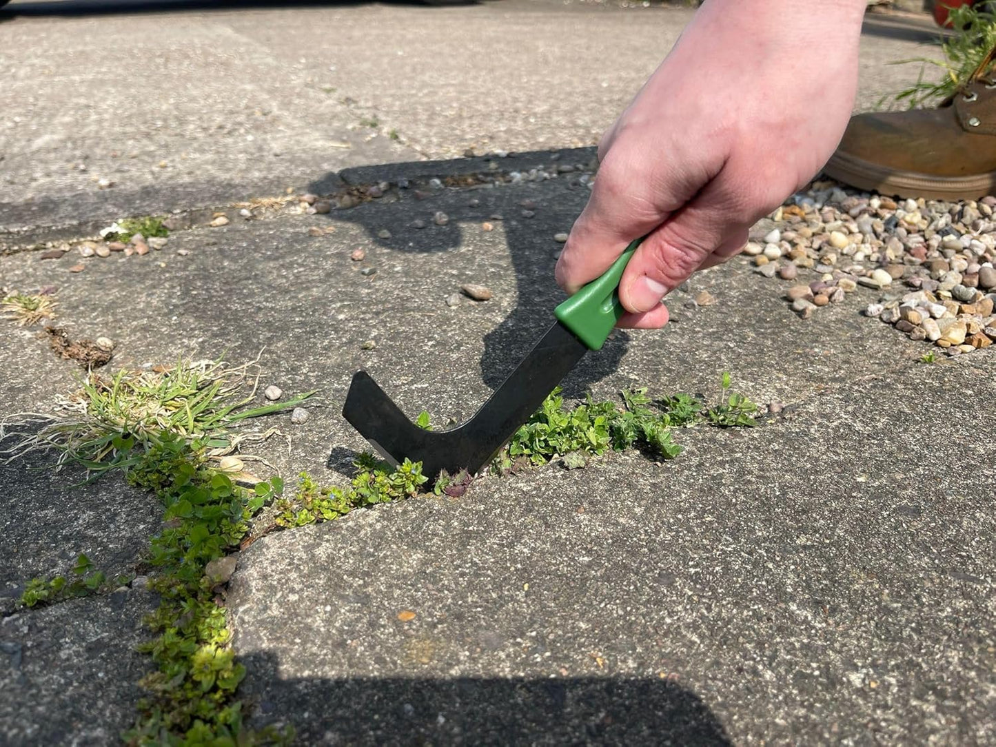 HowseHold Patio Weed Remover Tool Set of 2 - Weeder and Weed Puller for Removing Weeds and Moss from Cracks in Driveways, Paths, Patios, Paving and More
