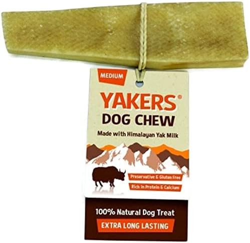 Yakers Medium Yak Cheese Chews - Pack of 2